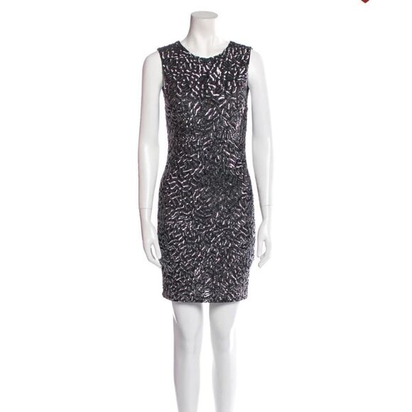 ALICE + OLIVIA Scoop Neck Mini Dress - Picture 1 of 3